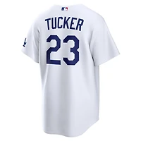 Los Angeles Dodgers Kyle Tucker White Home Nike Stadium Player Jersey