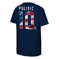 USMNT Christian Pulisic Navy Outerstuff Name & Number T-Shirt