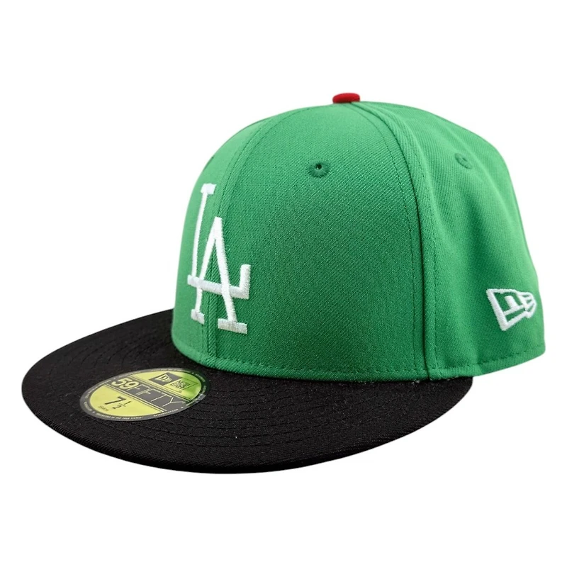 Los Angeles Dodgers Botanical Green 2Tone Aguila Patch Grey UV New Era 59FIFTY Fitted Hat