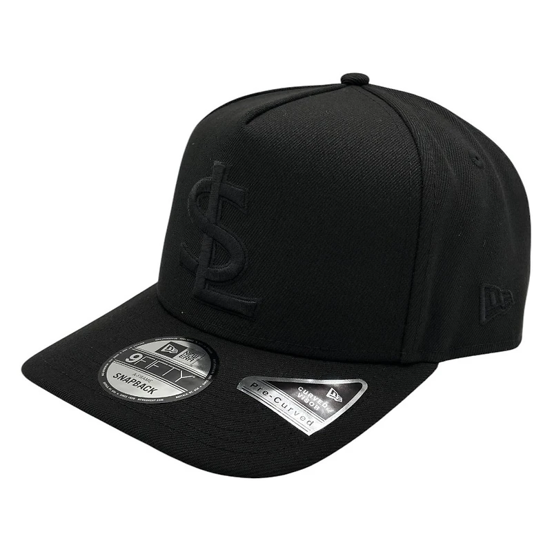 Salt Lake Bees Black Tonal SL Logo New Era 9FIFTY A-Frame Snapback Hat