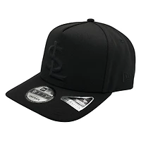 Salt Lake Bees Black Tonal SL Logo New Era 9FIFTY A-Frame Snapback Hat