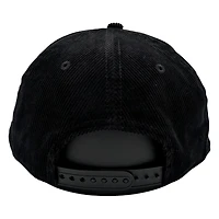 Salt Lake Bees Black and Brown Corduroy SL Logo New Era 9FIFTY A-Frame Snapback Hat