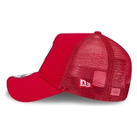 Washington Nationals Red New Era 9FORTY A-Frame Trucker Adjustable Hat