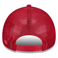 Washington Nationals Red New Era 9FORTY A-Frame Trucker Adjustable Hat