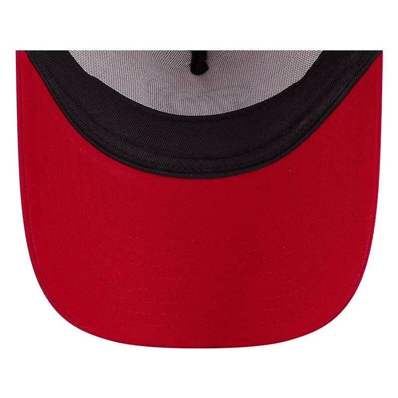 Washington Nationals Red New Era 9FORTY A-Frame Trucker Adjustable Hat