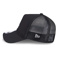 Chicago White Sox Black New Era 9FORTY A-Frame Trucker Adjustable Hat