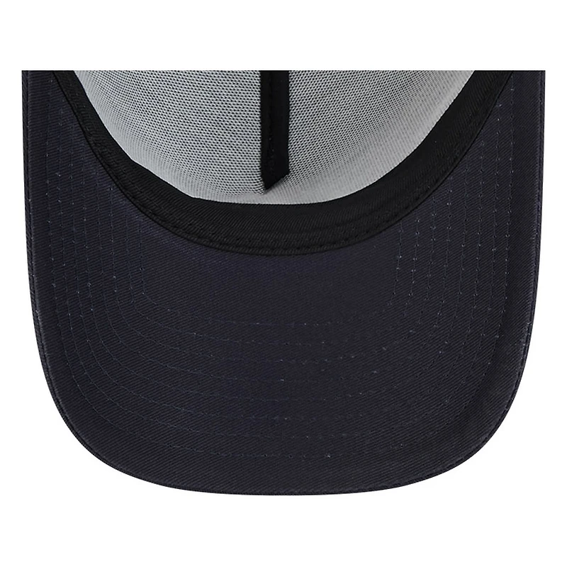Boston Red Sox Navy New Era 9FORTY A-Frame Trucker Adjustable Hat