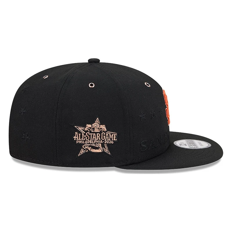 San Francisco Giants Black 2026 All-Star Game New Era 9FIFTY Snapback Hat