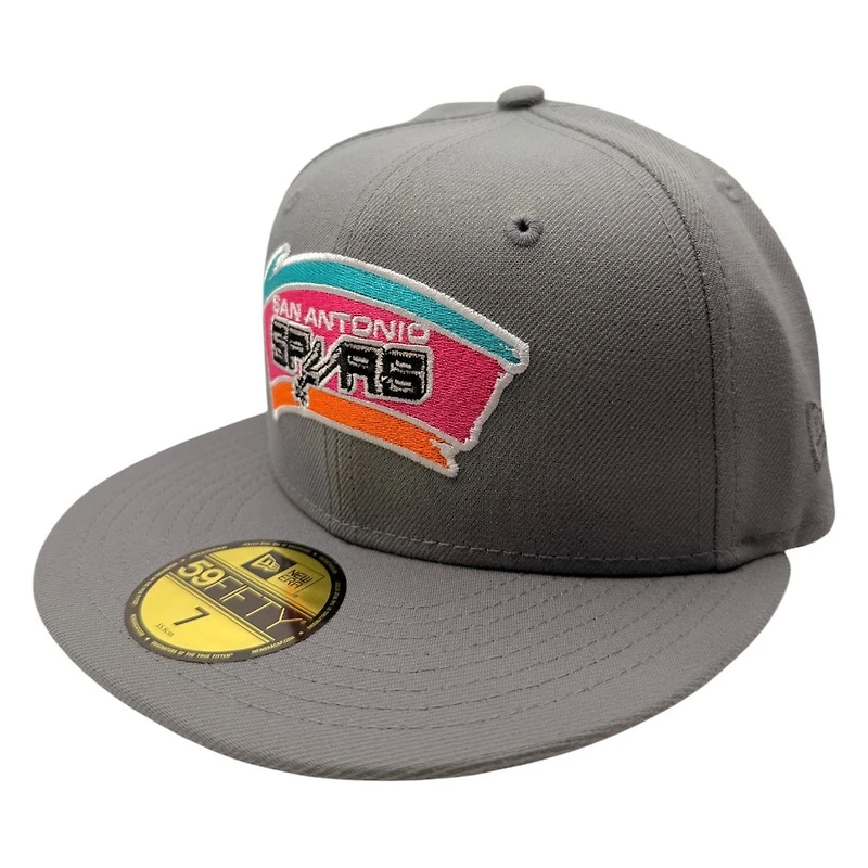 San Antonio Spurs Gray 1996 ASG Weekend Patch New Era 59FIFTY Fitted Hat
