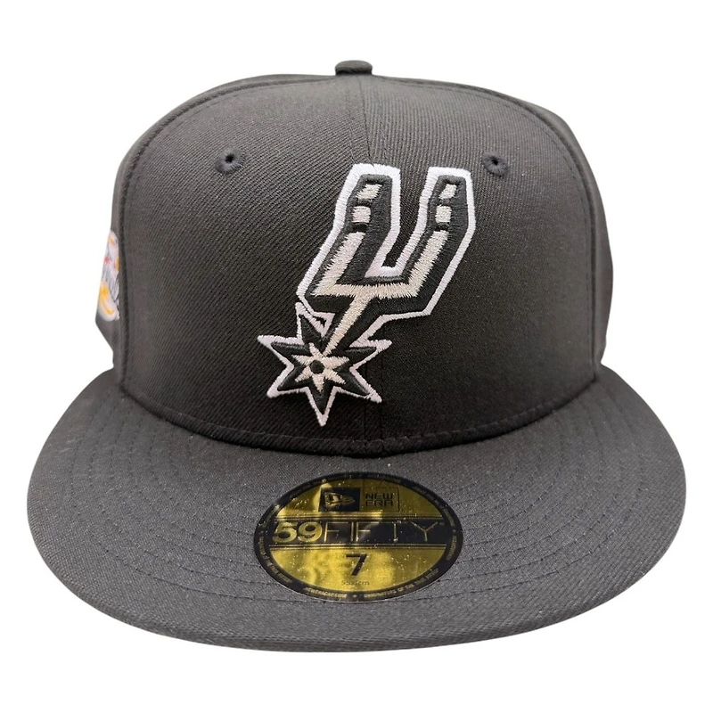 San Antonio Spurs Black 2007 Finals Patch New Era 59FIFTY Fitted Hat