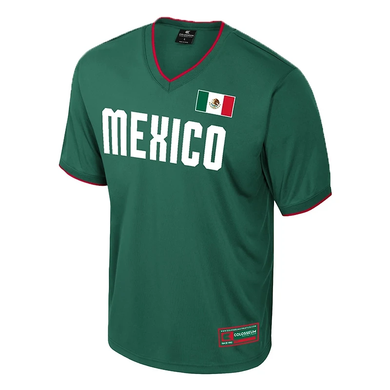 Mexico Soccer Green Colosseum Men's Jersey
