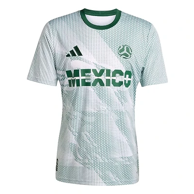 Mexico White and Green Adidas Jersey