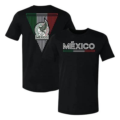 Mexico Black Front and Back 2026 World Cup 500 Level T-Shirt