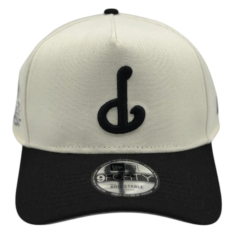 Philadelphia Phillies Chrome and Black Upside Down Logo New Era 9FORTY A-Frame Adjustable Hat