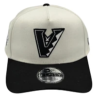 Arizona Diamondbacks Chrome and Black Upside Down Logo New Era 9FORTY A-Frame Adjustable Hat
