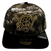 Pittsburgh Pirates Realtree Black Gold New Era 9FIFTY A-Frame Adjustable Hat