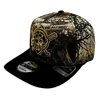 Pittsburgh Pirates Realtree Black Gold New Era 9FIFTY A-Frame Adjustable Hat