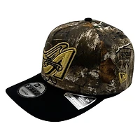 Los Angeles Angels Realtree Black Gold New Era 9FIFTY A-Frame Adjustable Hat