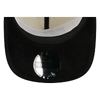 U.S. Soccer Retro White and Black Corduroy New Era 19TWENTY Adjustable Hat