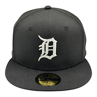 Detroit Tigers Black Tiger Stadium Patch New Era 59FIFTY Fitted Hat