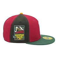 San Francisco Giants Pinwheel 2007 All Star Game Patch Icy Blue UV New Era 59FIFTY Fitted Hat