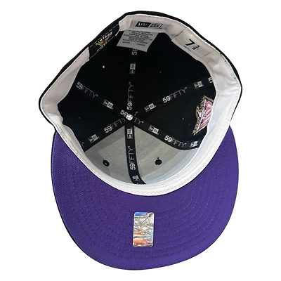 San Jose Sharks Black 15th Season Patch New Era 59FIFTY Fitted Hat
