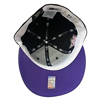 San Jose Sharks Black 15th Season Patch New Era 59FIFTY Fitted Hat