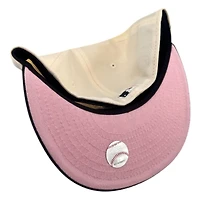 Los Angeles Dodgers Chrome and Black Viva Patch Pink UV New Era 59FIFTY Fitted Hat