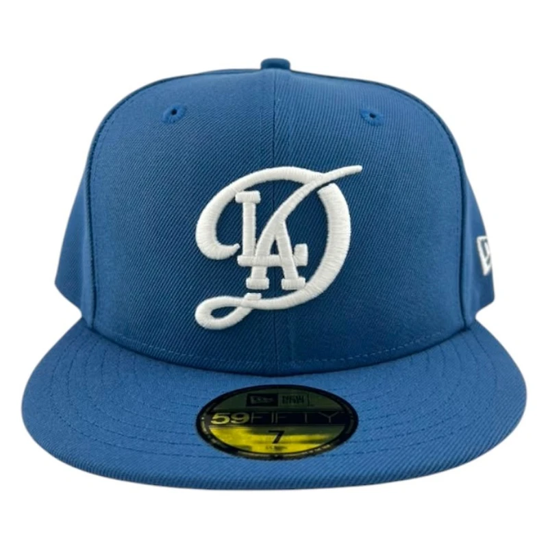Los Angeles Dodgers City Connect Indigo Collection New Era 59FIFTY Fitted Hat