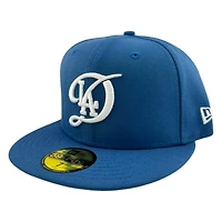 Los Angeles Dodgers City Connect Indigo Collection New Era 59FIFTY Fitted Hat