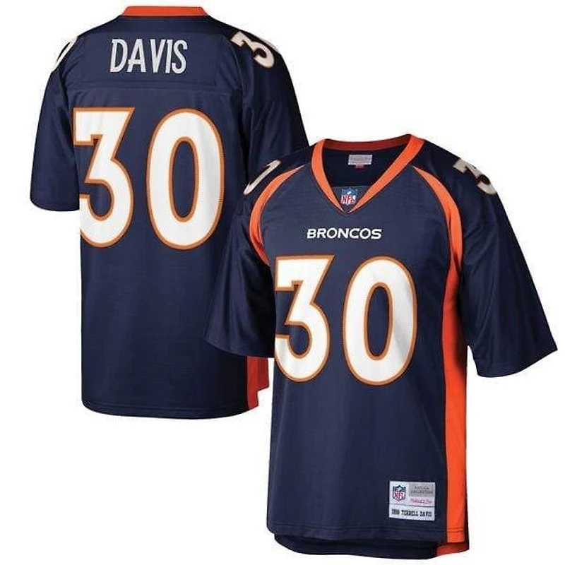 Terrell Davis Denver Broncos Mitchell & Ness Navy Blue Legacy Men's Jersey