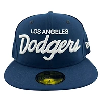 Los Angeles Dodgers Script Oceanside Collection New Era 59FIFTY Fitted Hat