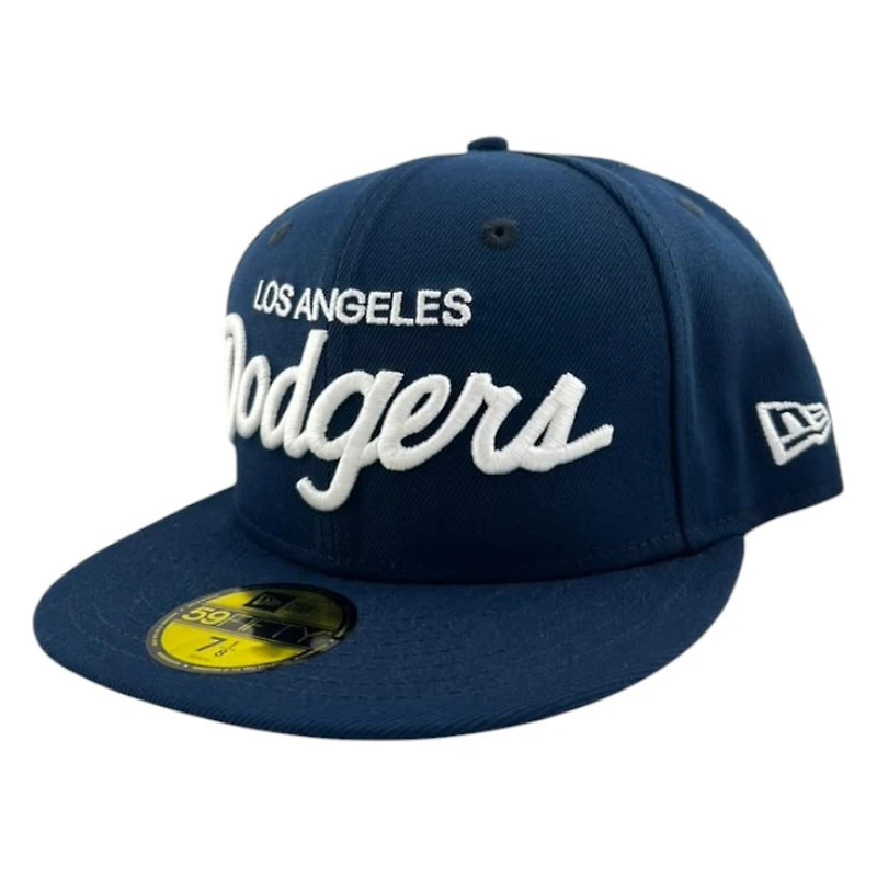 Los Angeles Dodgers Script Oceanside Collection New Era 59FIFTY Fitted Hat