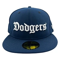 Los Angeles Dodgers Old English Oceanside Collection New Era 59FIFTY Fitted Hat