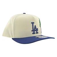 Los Angeles Dodgers Chrome and Royal Blue Palm Tree New Era 9FIFTY A-Frame Snapback Hat