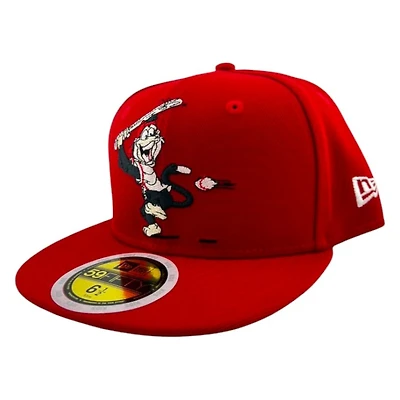 Kids Los Angeles Angels Rally Monkey New Era 59FIFTY Fitted Hat