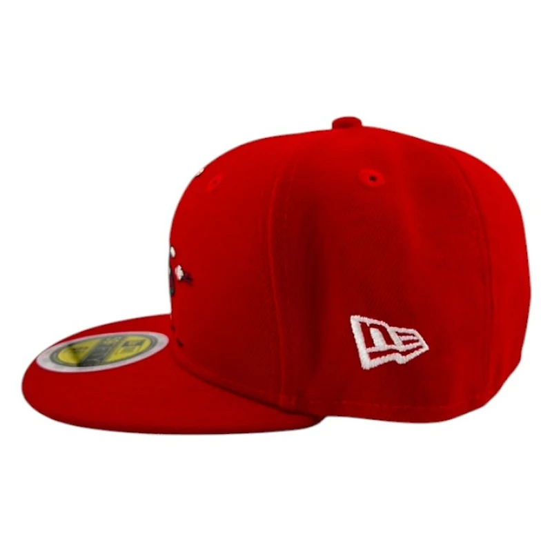 Kids Los Angeles Angels Rally Monkey New Era 59FIFTY Fitted Hat