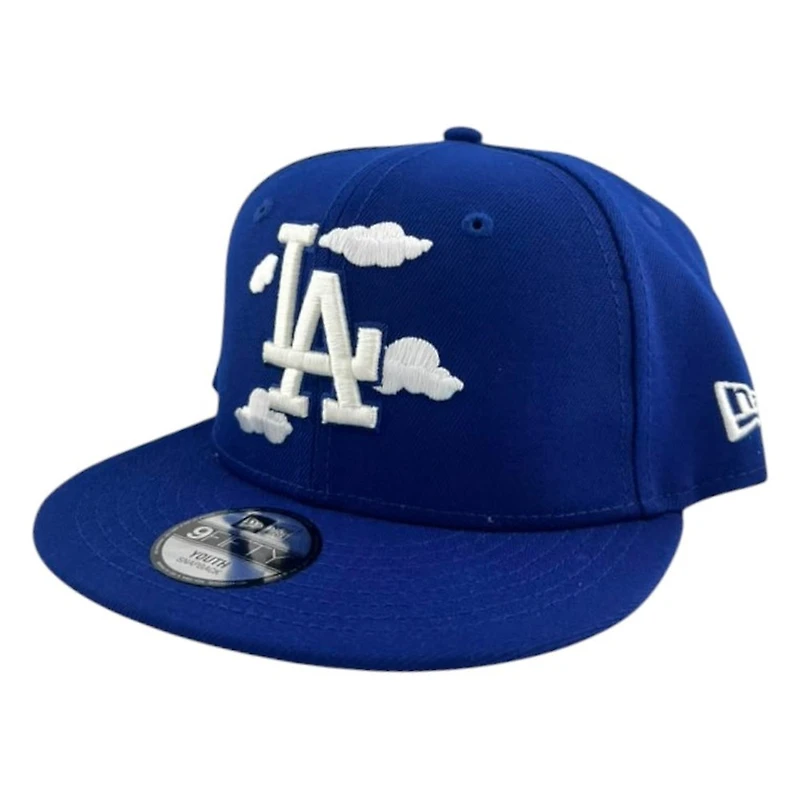 Kids Los Angeles Dodgers Royal Blue Clouds New Era 9FIFTY Snapback Hat