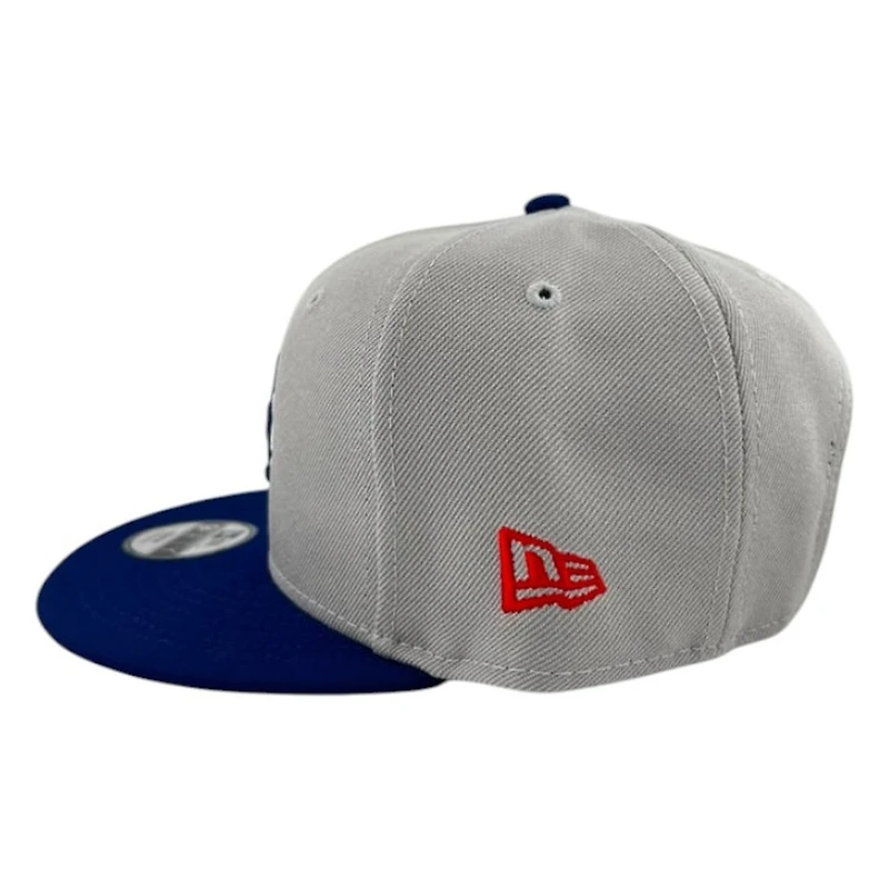 Kids Los Angeles Dodgers Gray and Royal LA New Era 9FIFTY Snapback Hat