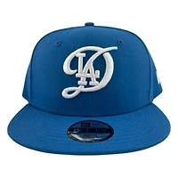 Kids Los Angeles Dodgers Indigo City Connect New Era 9FIFTY Snapback Hat