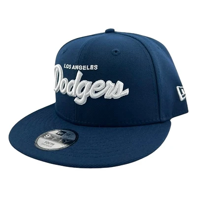 Kids Los Angeles Dodgers Oceanside Script New Era 9FIFTY Snapback Hat