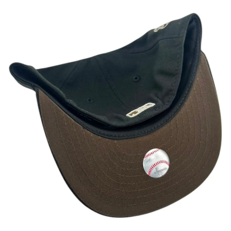 Kids Los Angeles Dodgers Black 2025 WS Patch New Era 59FIFTY Fitted Hat