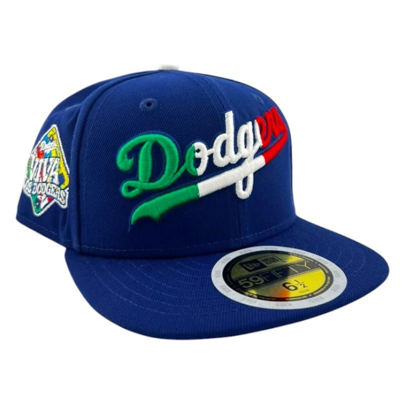 Kids Los Angeles Dodgers Royal Blue Viva Patch New Era 59FIFTY Fitted Hat