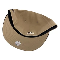 Los Angeles Dodgers Tan Two Tone City Connect Script UV New Era 59FIFTY Fitted Hat