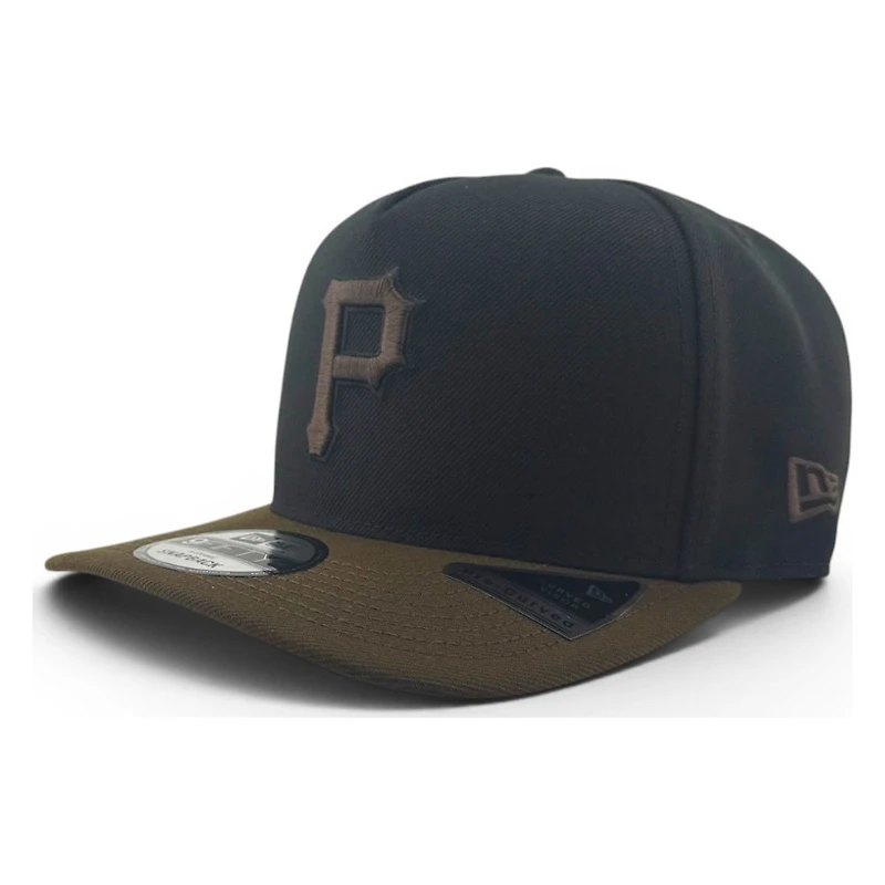 Pittsburgh Pirates Black and Walnut Brown 1925 World Series Patch New Era 9FIFTY A-Frame Snapback Hat
