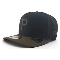 Pittsburgh Pirates Black and Walnut Brown 1925 World Series Patch New Era 9FIFTY A-Frame Snapback Hat