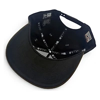 Houston Astros Black and Walnut Brown 40th Anniversary Patch New Era 9FIFTY A-Frame Snapback Hat