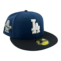 Los Angeles Dodgers Oceanside Silver Two Tone Metallic New Era 59FIFTY Fitted Hat