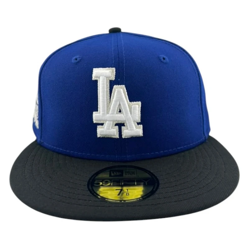Los Angeles Dodgers Royal Blue Silver Two Tone Metallic New Era 59FIFTY Fitted Hat