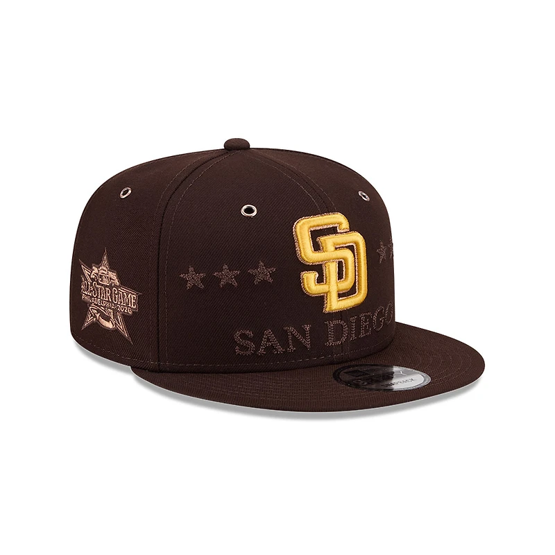 San Diego Padres Brown 2026 MLB All-Star Game New Era 9FIFTY Snapback Hat